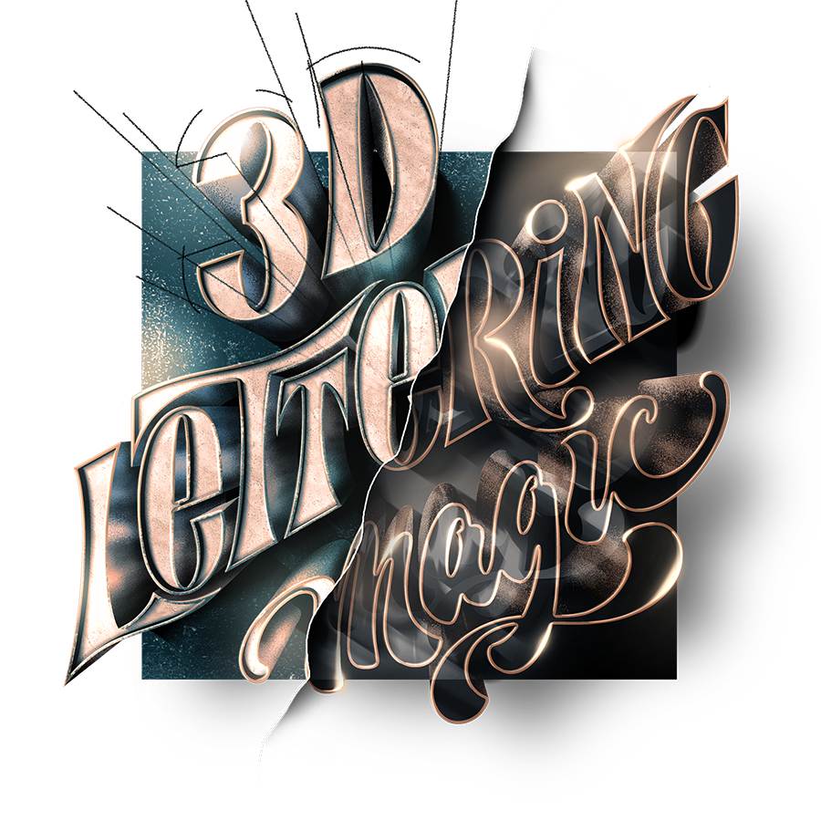 3D Lettering Magic