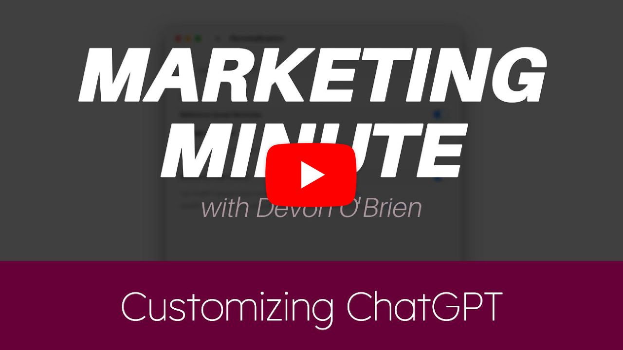 Marketing Minute
