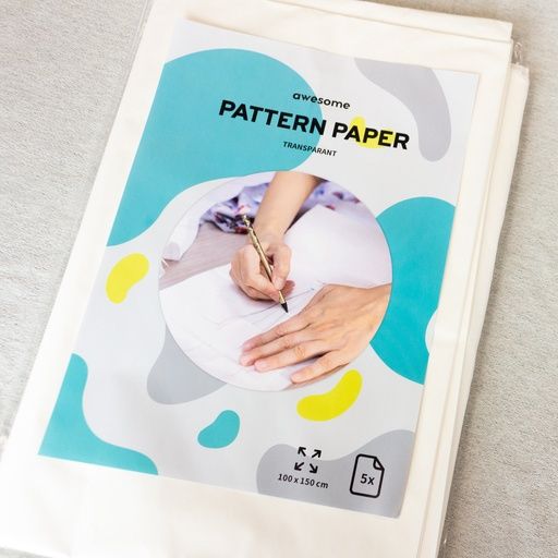 Schnittmuster Papier in Verpackung 