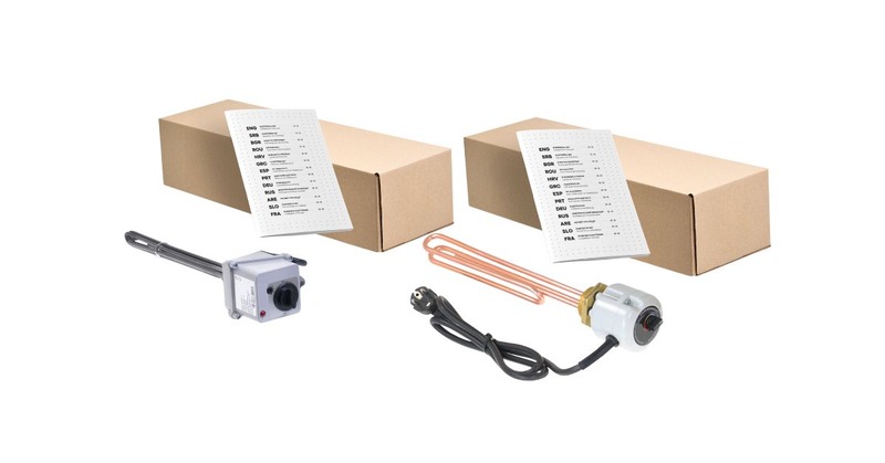 Becsavarható fűtőbetét termosztáttal