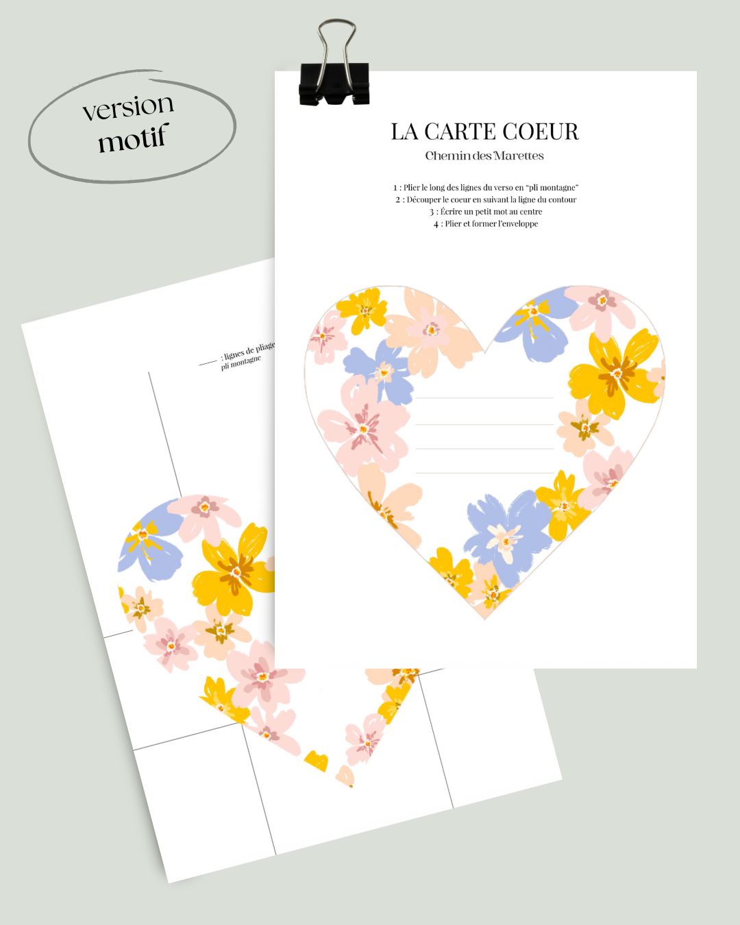 carte coeur chemin des marettes