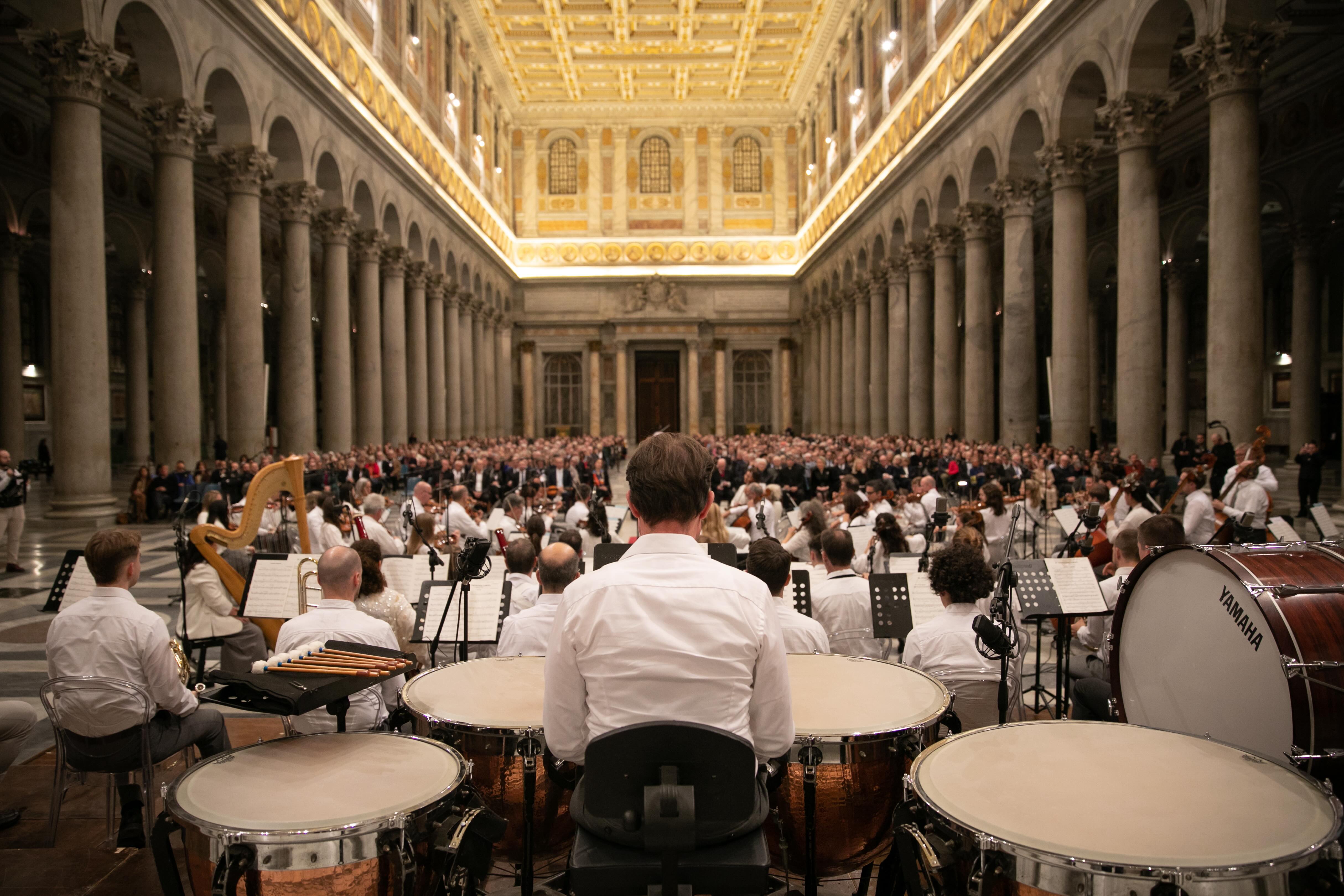 SNO-Sinfoniekonzert 2024, Vatikan, Rom