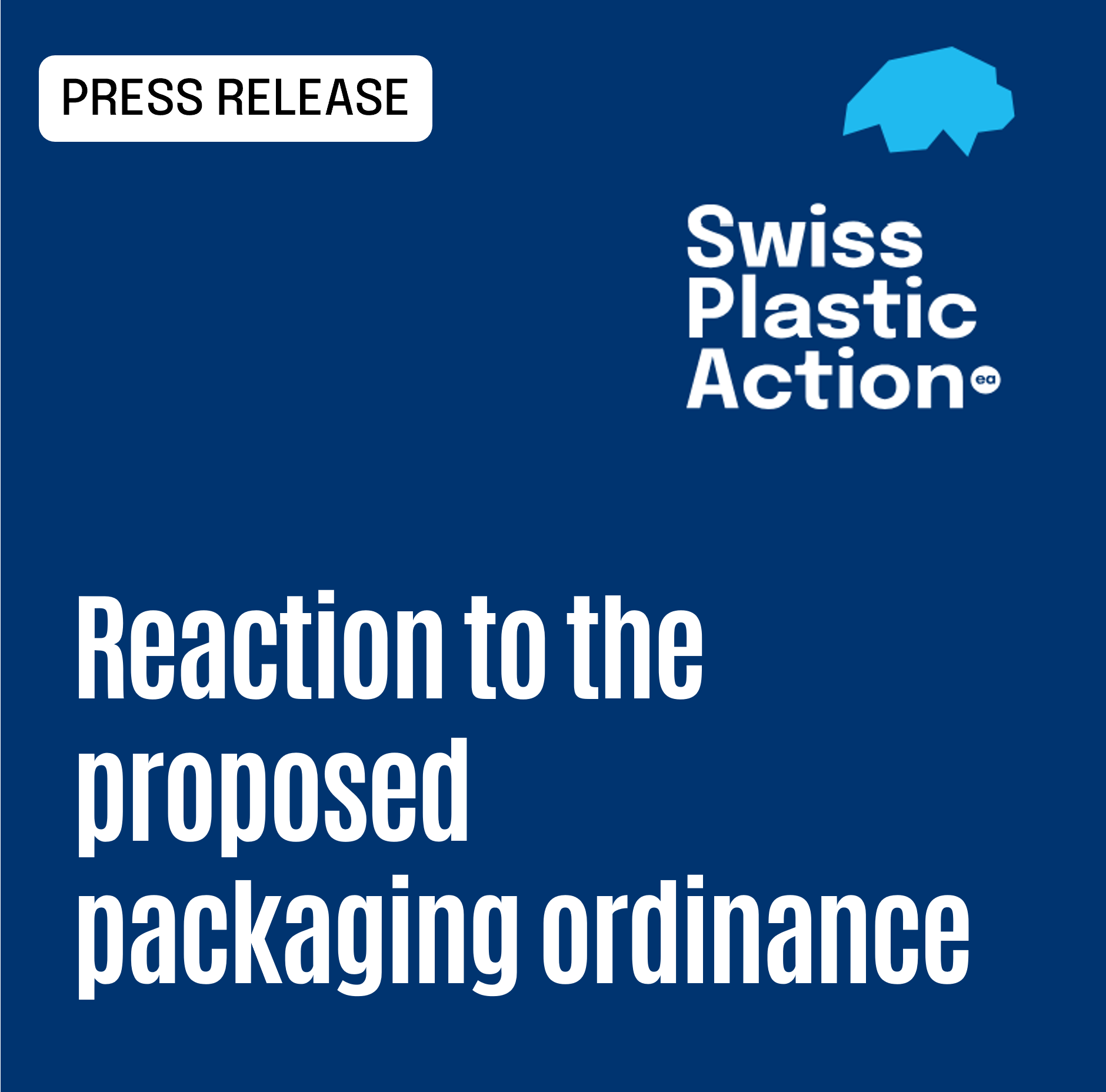 Packaging ordinance reaction