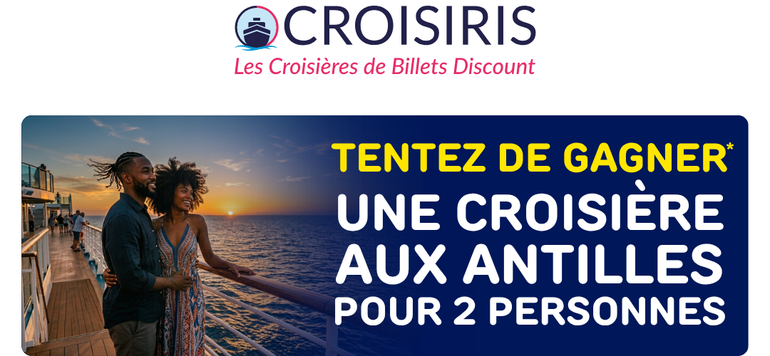 Jeu Concours : Tentez de gagner 2 billets d'avion au départ de Pointe-à-Pitre et 1000€ de produit Air france*