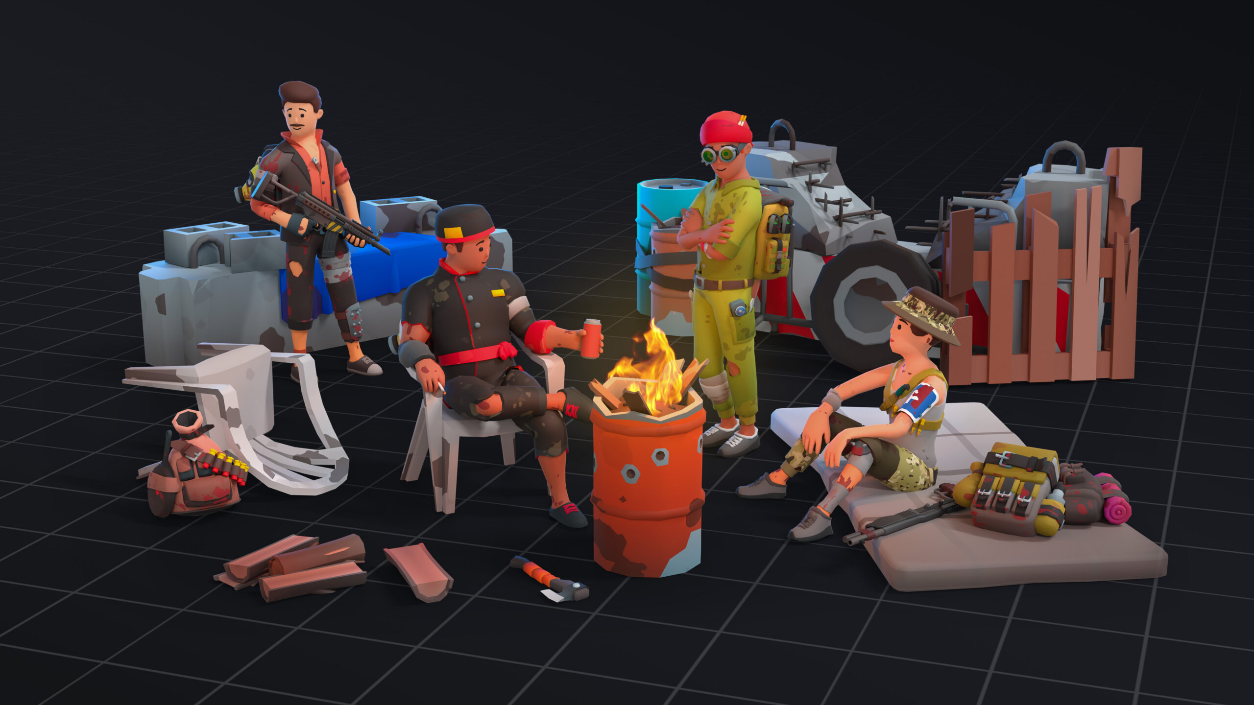 Apocalypse Characters preview 1