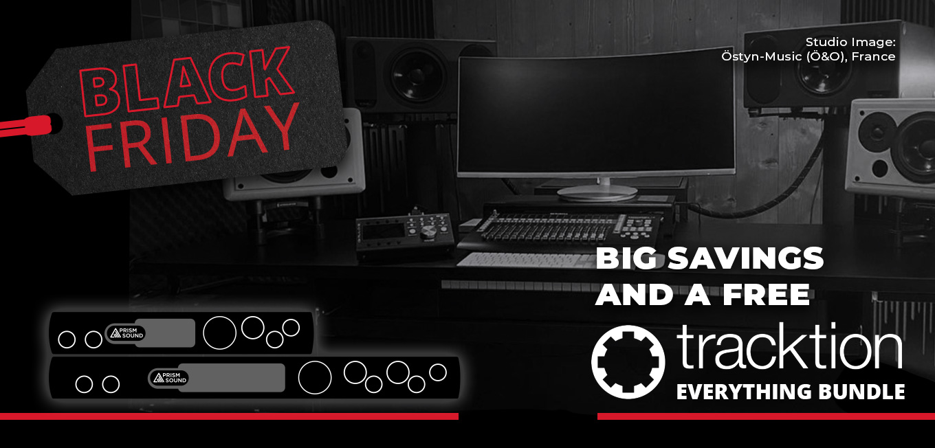 This Black Friday - Save money on a Prism Sound Lyra or Titan, and get a free software bundle