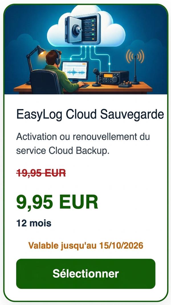 EasyLog Cloud Backup