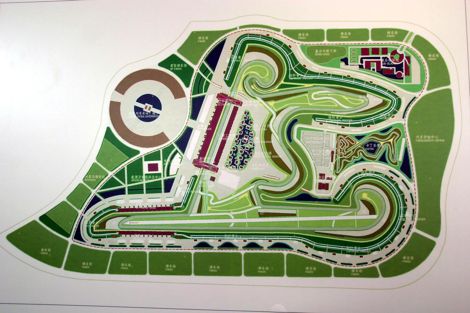 GP da China; Xangai; Circuito Xangai