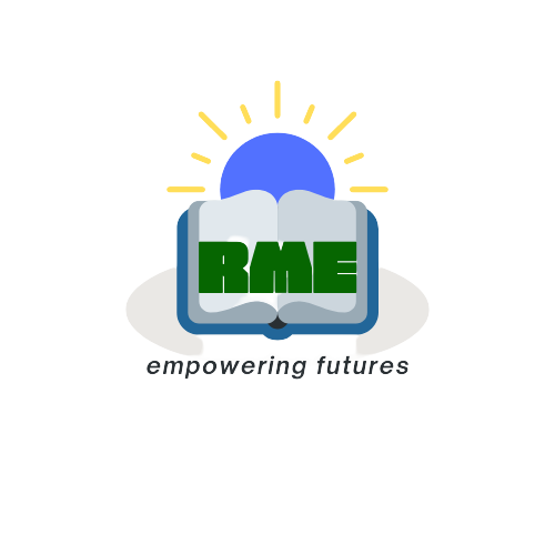 Reading Made Easy logo showing an open book and rising sun – Empowering Futures