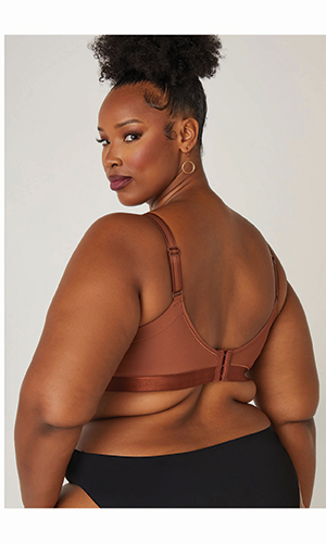 Paneled Side Smoothing Minimizer Bra