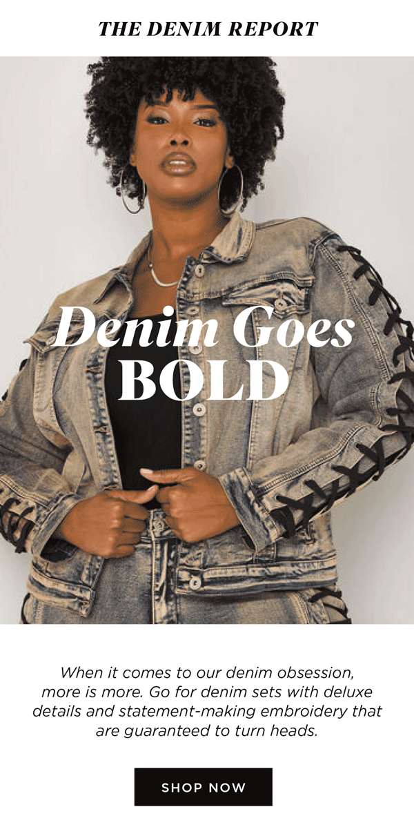 Denim edit. Shop now