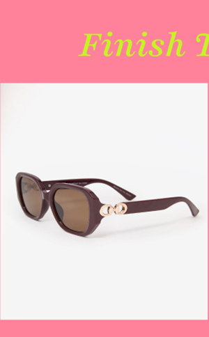 Square Frame Tinted Sunglasses Square Frame Tinted Sunglasses