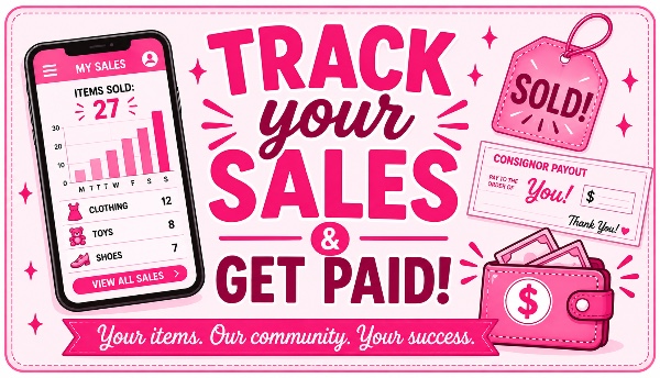 Track Your Sales and Consignor Payout
