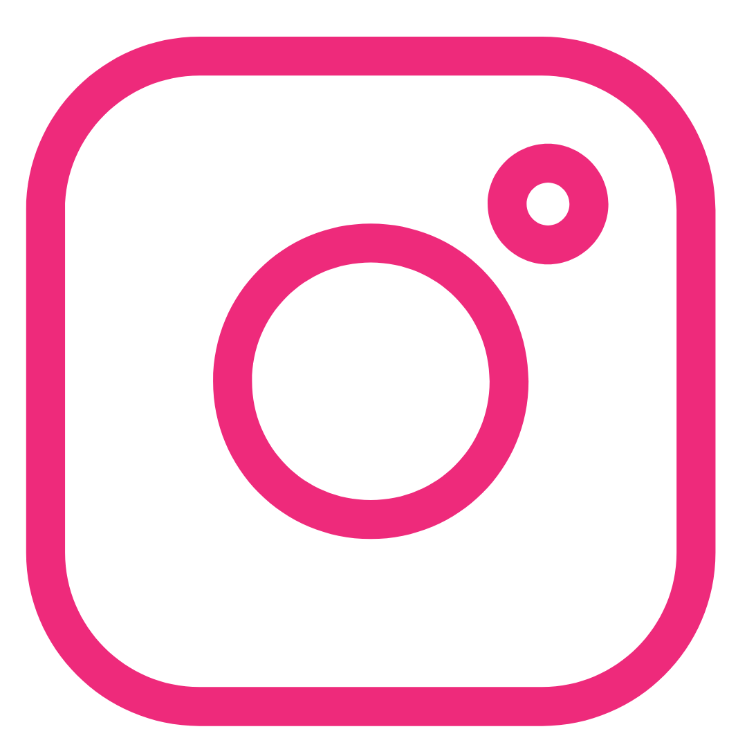 instagram icon hot pink