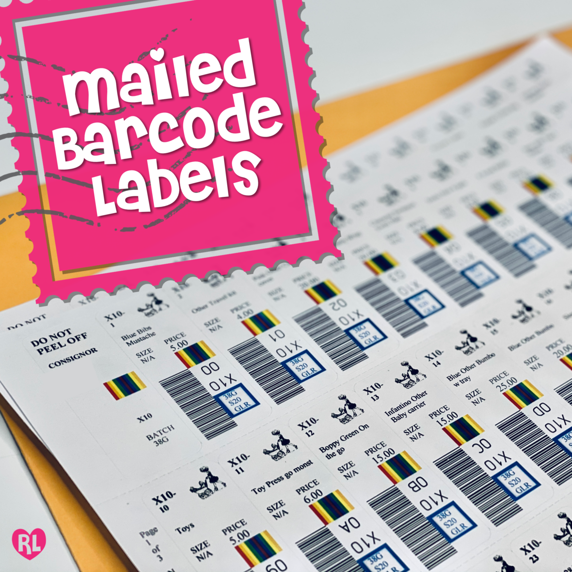 Mailed Barcodes