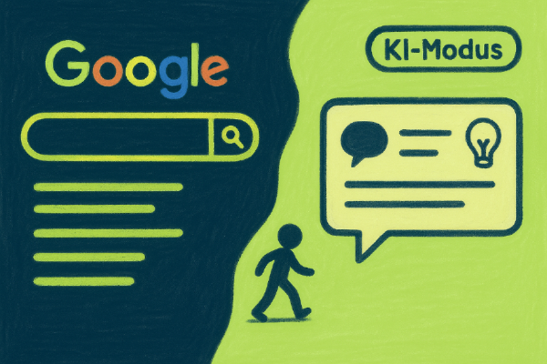 Google's KI-Modus ist da. Und das hat Folgen.