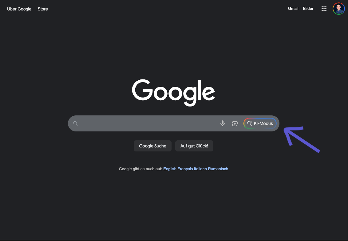 Google KI-Modus aktivieren