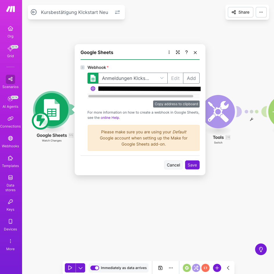 Bexio Module Details