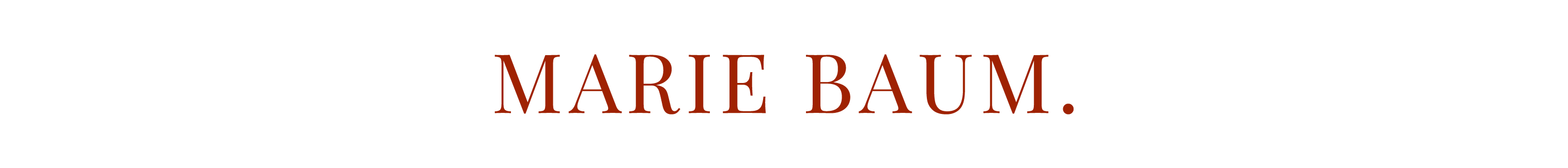 Logo Marie Baum