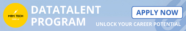 Unlock career potential with applied data training from M2M Tech.