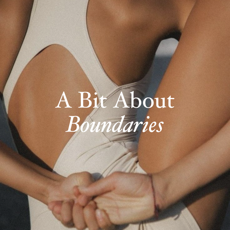 A bit about boundaries (part 1)