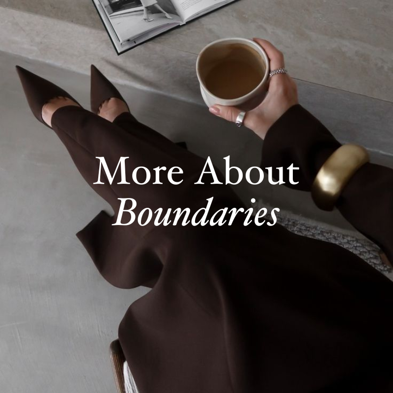 A bit about boundaries (part 2)