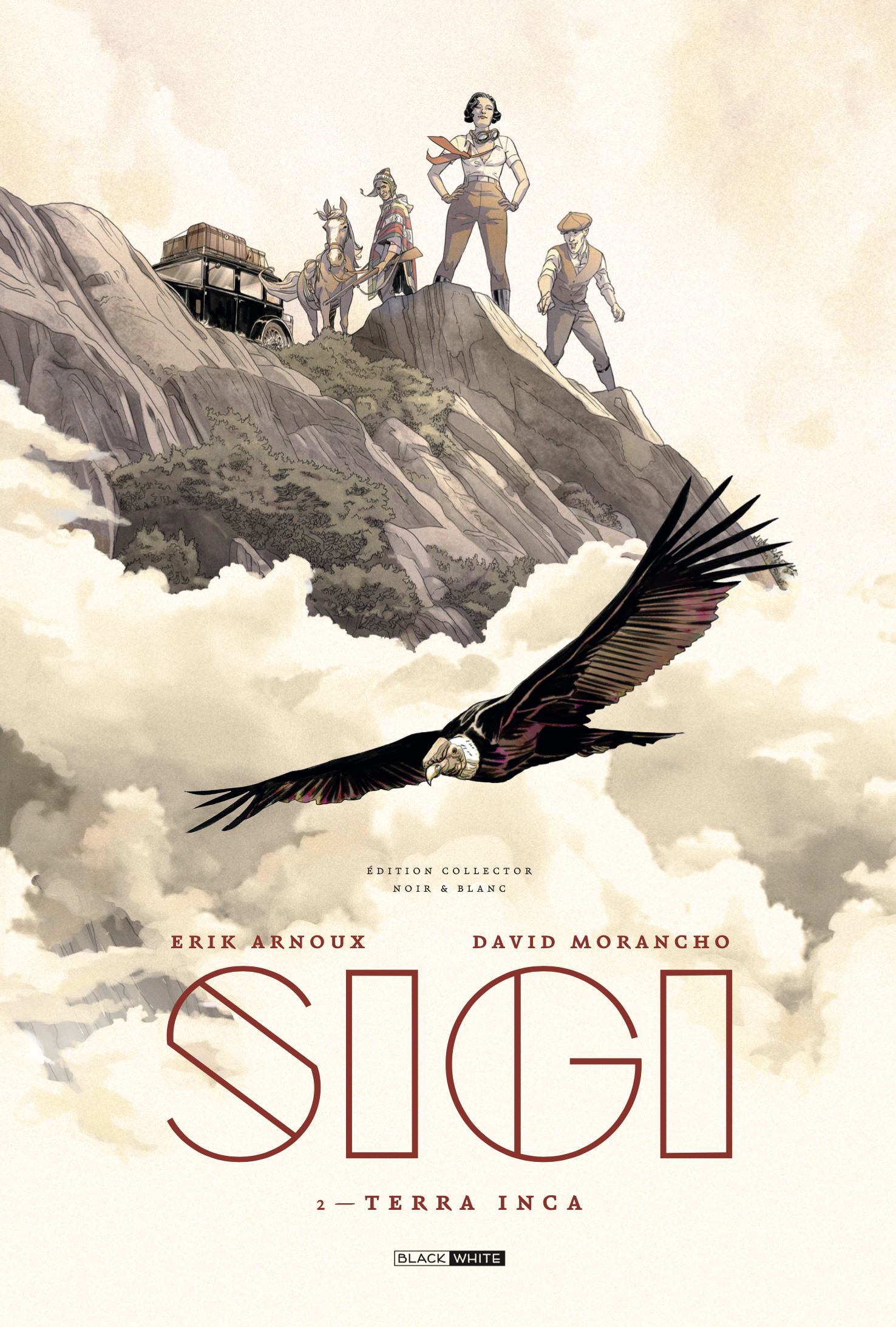 SIGI 2 - Couverture collector noir et blanc