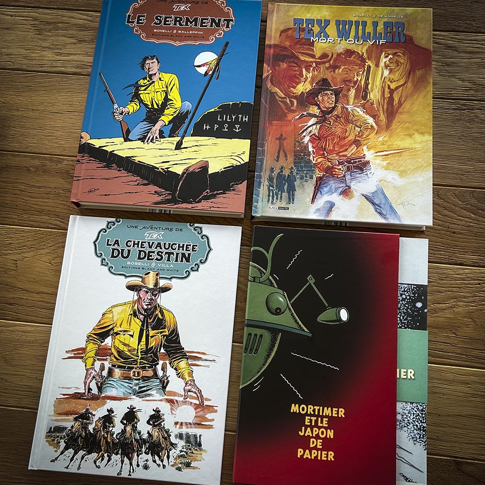 Les nouveautés de septembre - Mortimer et Tex Willer