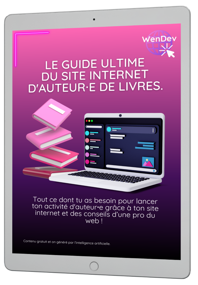 Le guide ultime du site internet pour les auteurs de livres.