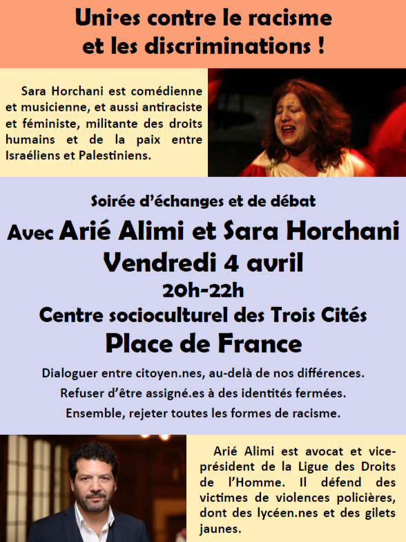 Affiche de la soirée du 4 avril 2025 