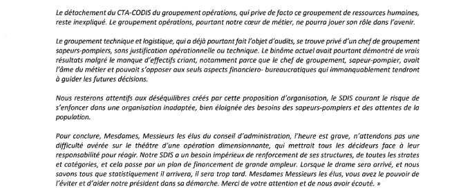 Intervention d'un syndicaliste des SPP - 3