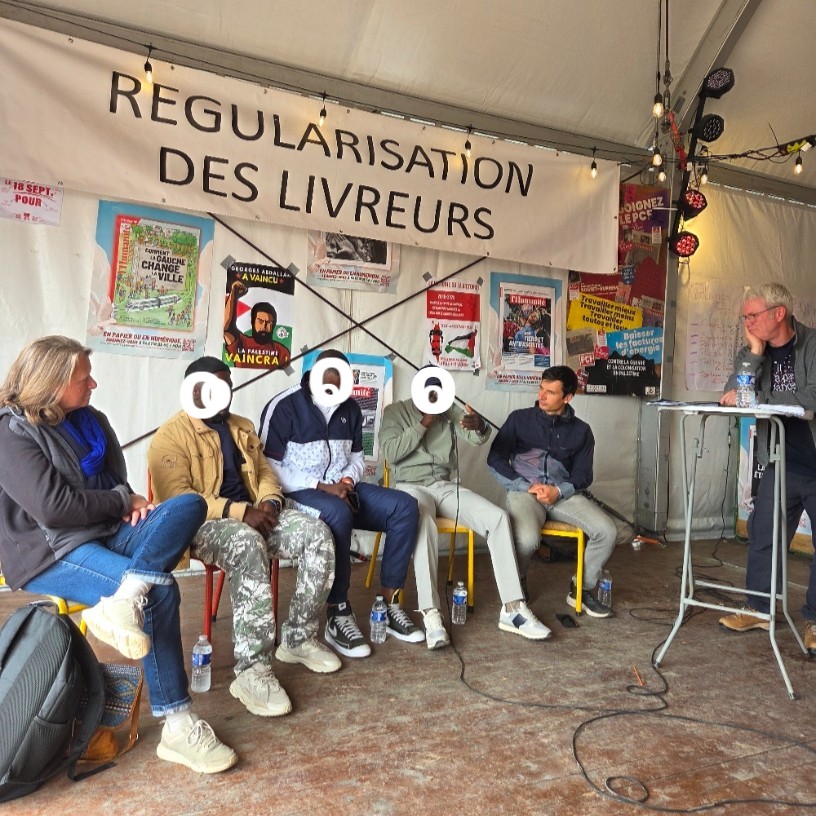 Table ronde sur les livreurs sans papier