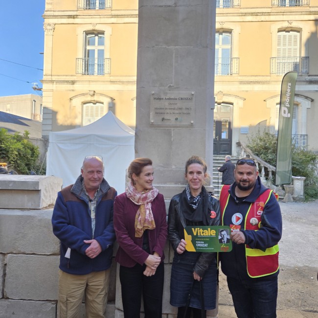 Inauguration de la maison Ambroise Croizat