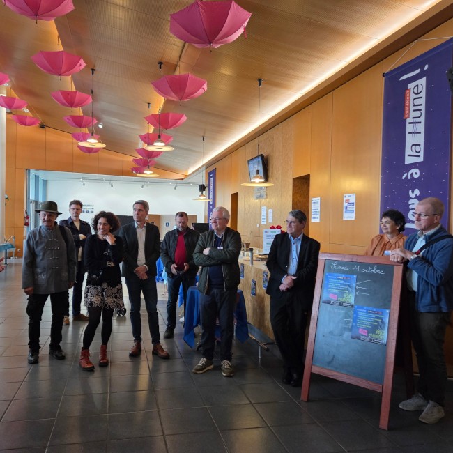 Inauguration de l'exposition Arc'Image