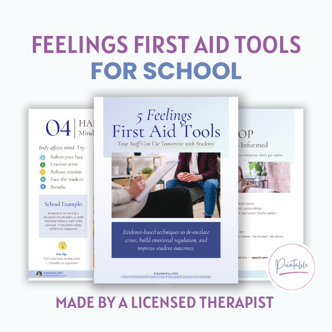 DBT Feelings First Aid Trainings For School