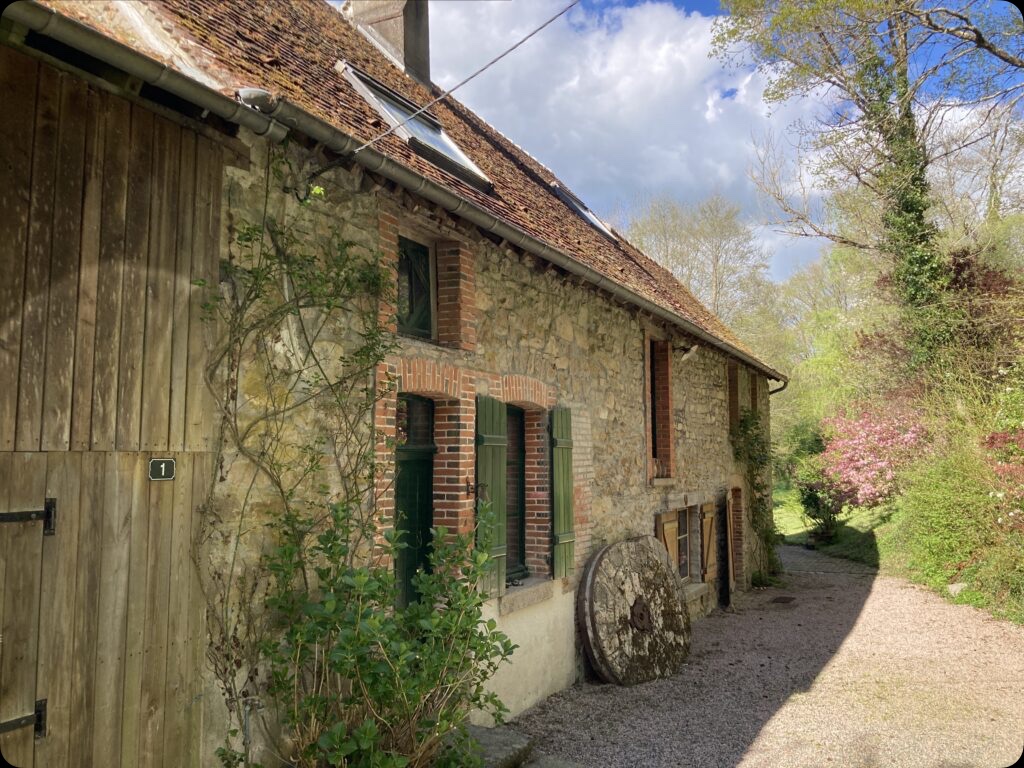 Le Moulin Joly a 17th century water mill.
