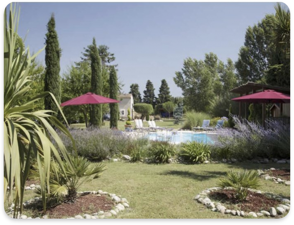 View of the pool