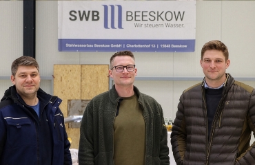 Generationenübergabe bei Stahlwasserbau Beeskow