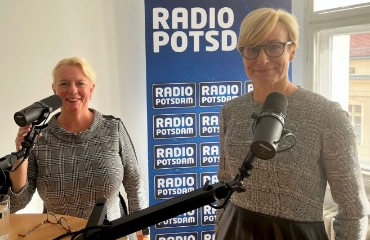 Zu Gast bei Radio Potsdam