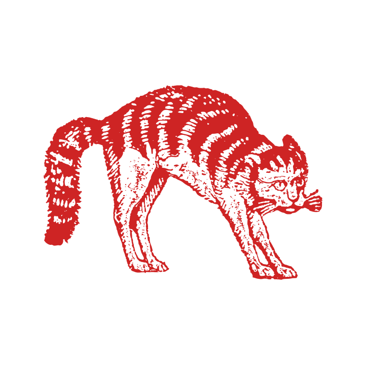 Die Ruhm Katze, unser Logo.