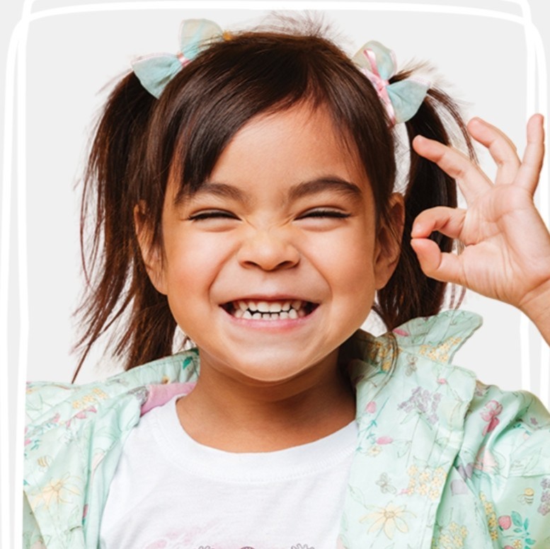 Child smiling