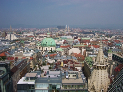 Blick auf Wien