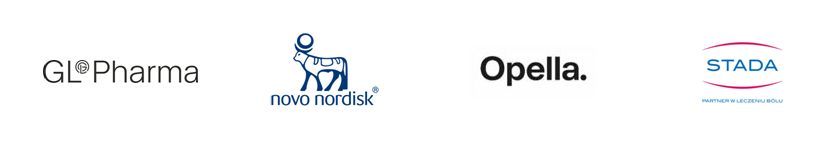 Na webinar zapraszają: GL Pharama, Novo Nordisk, Opella, Stada