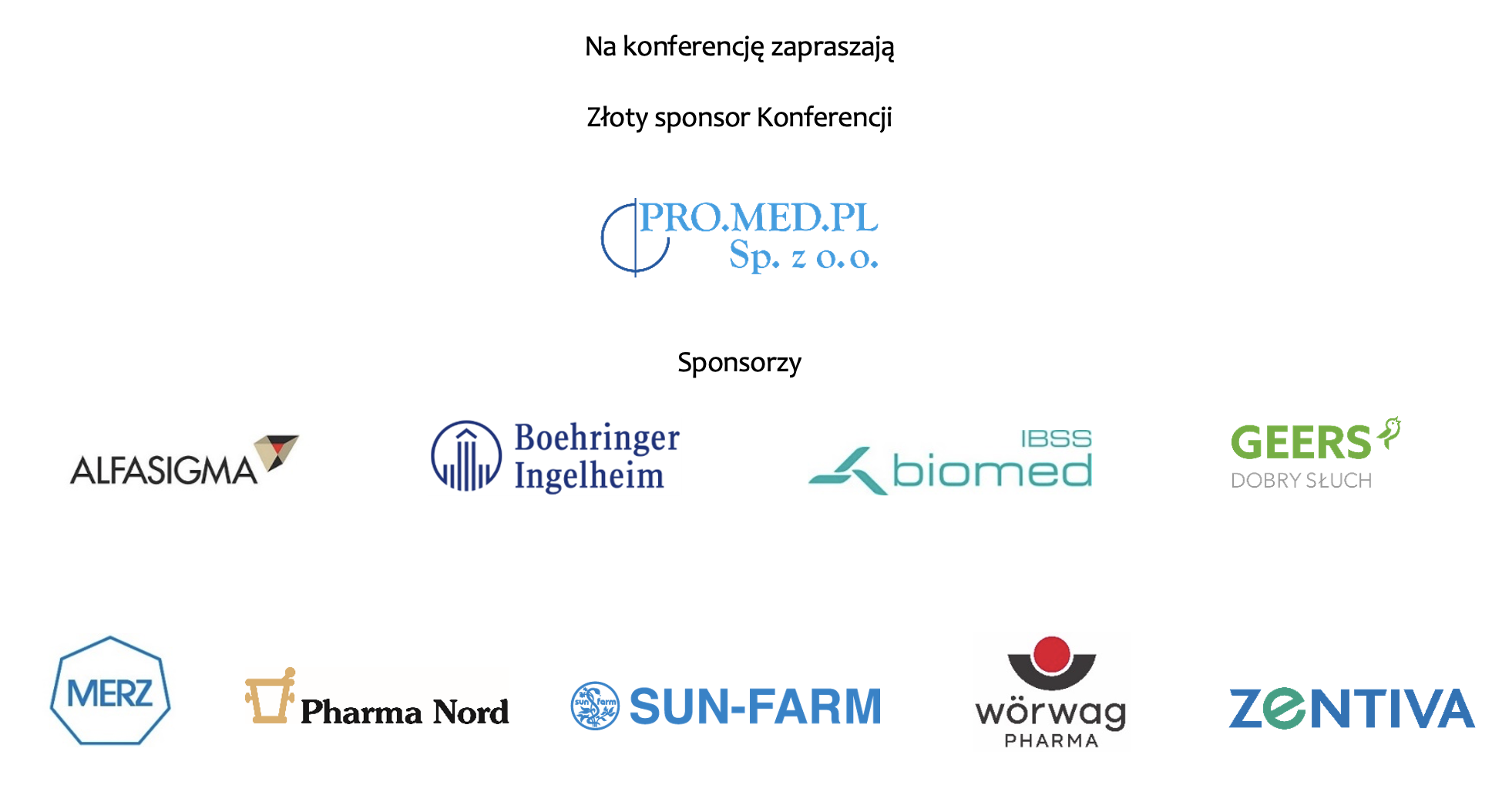 Sponsorzy konferencji – Łódzka