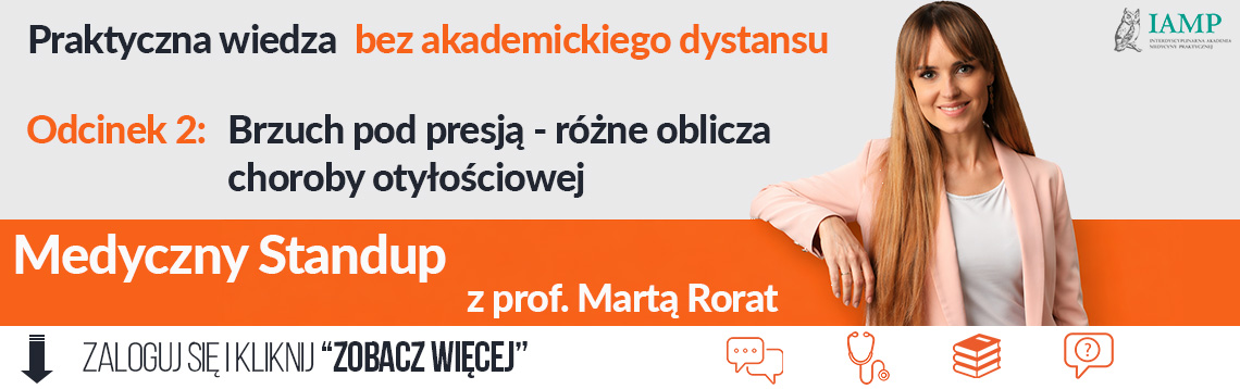 Zaloguj się i obejrzyj drugi odcinek Medycznego Stand-upu &ndash; Brzuch pod presją
