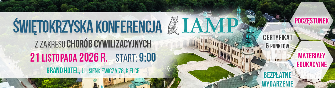 Świętokrzyska Konferencja z zakresu chor&oacute;b cywilizacyjnych &ndash; 21 listopada 2026 r., Grand Hotel, Kielce