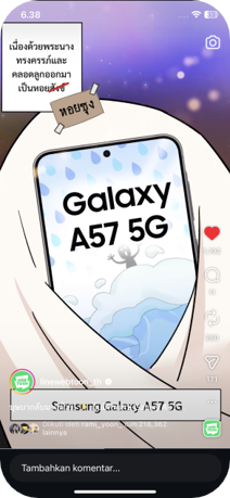 WEBTOON Thailand TikTok