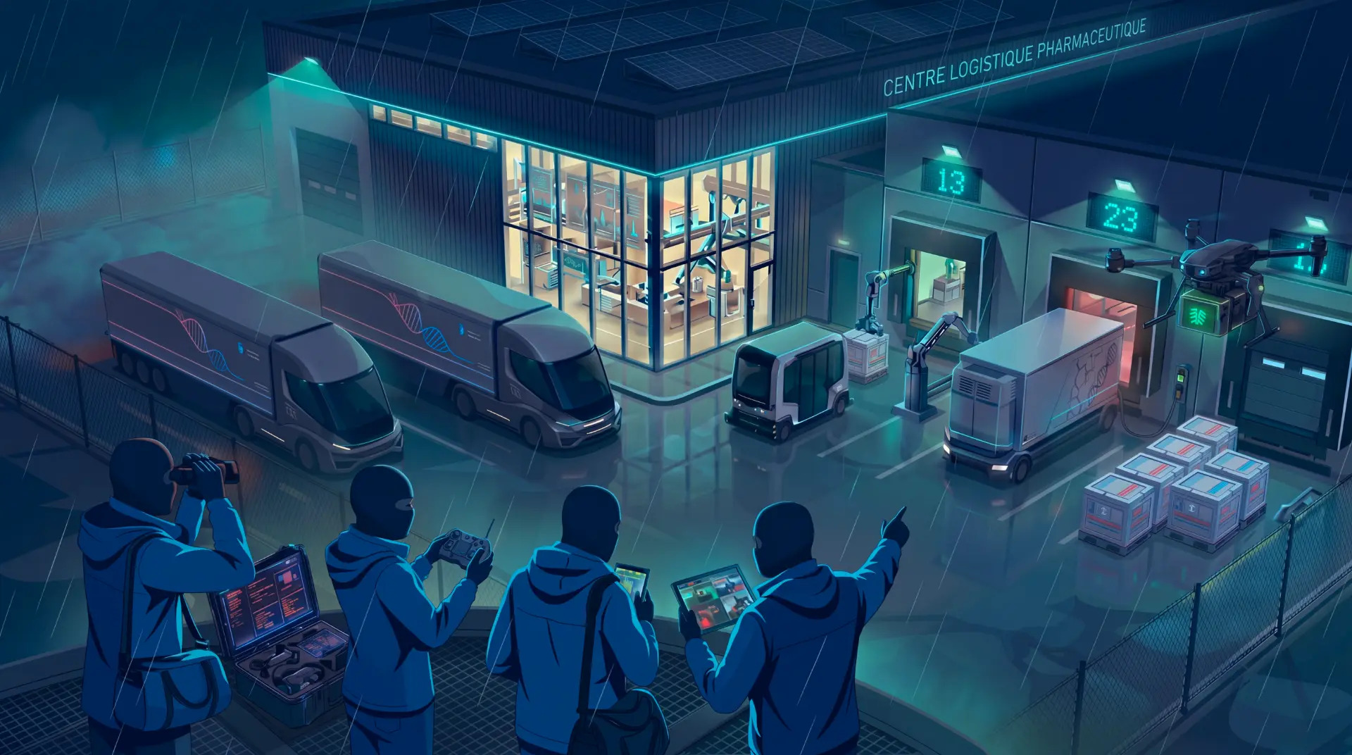 Visuel du programme OSE 2050 : quatre futurs possibles pour notre système de santé