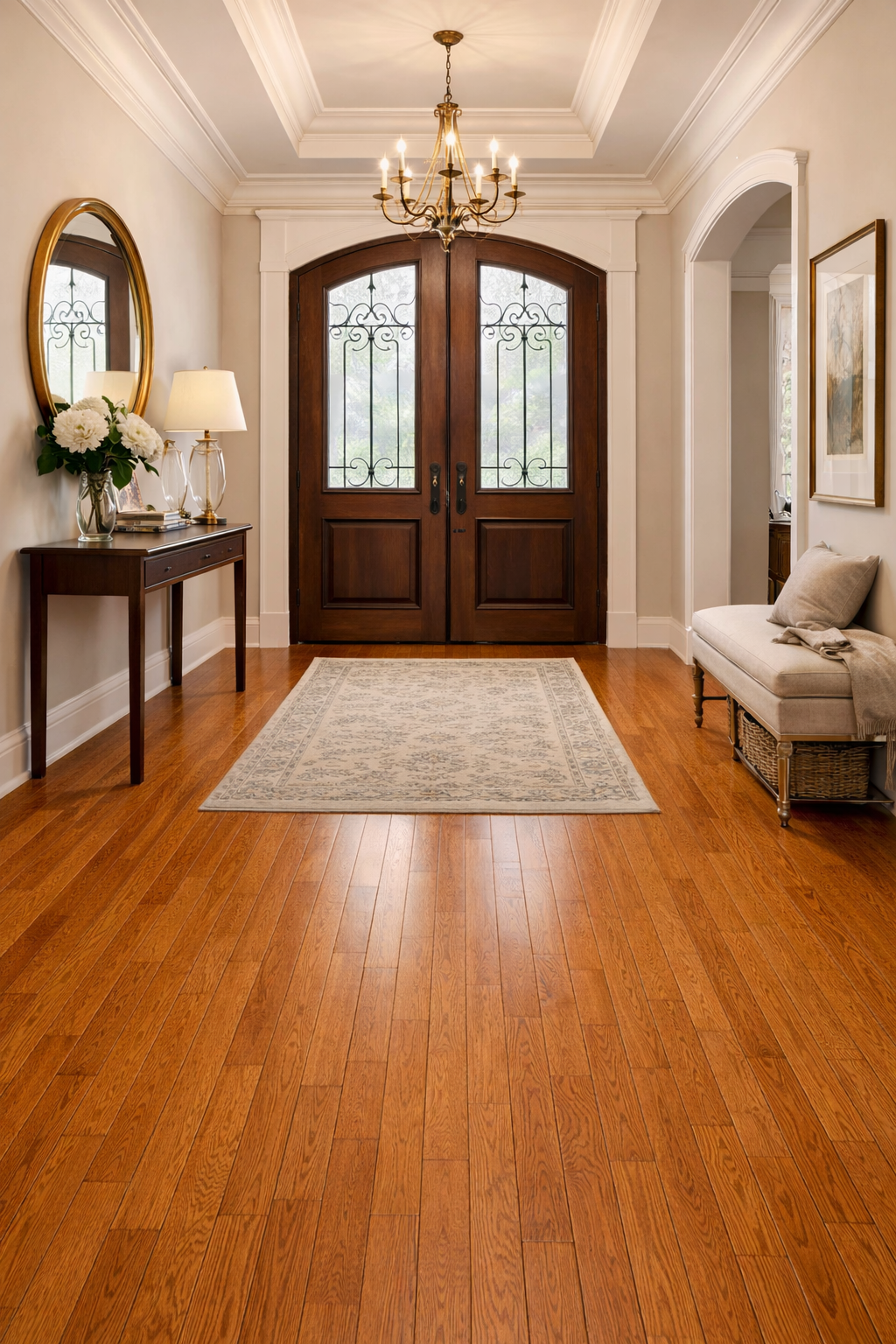 New Traditions in Gunstock Oak