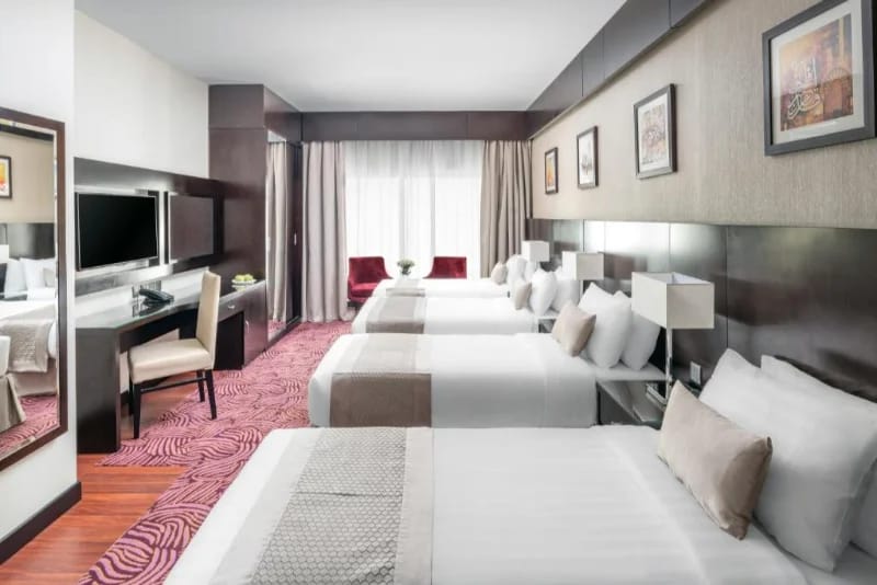 Chambre quadruple